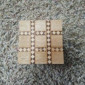 《Wooden Coaster, Home & Kitchen Decor》